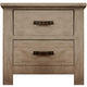 Milk Street Relic 2-Drawer Nightstand