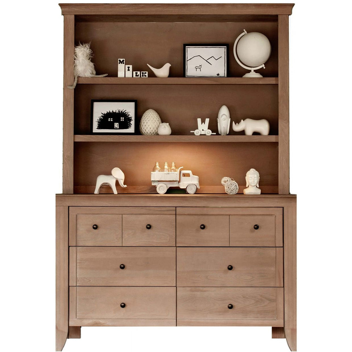 Milk Street Cameo Hutch/Bookcase