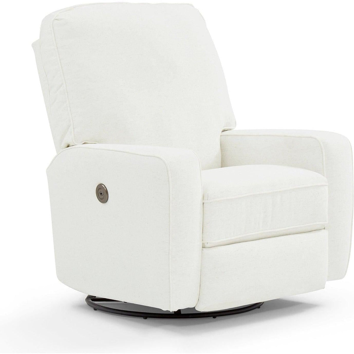 Best Chairs Bilana Swivel Glider Recliner with USB