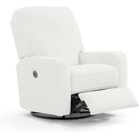 Best Chairs Bilana Swivel Glider Recliner with USB