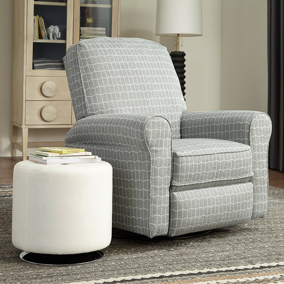 Best Chairs Josey Swivel Glider Recliner