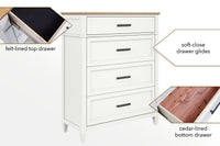 Parker House Artisan 4-in-1 Convertible Crib
