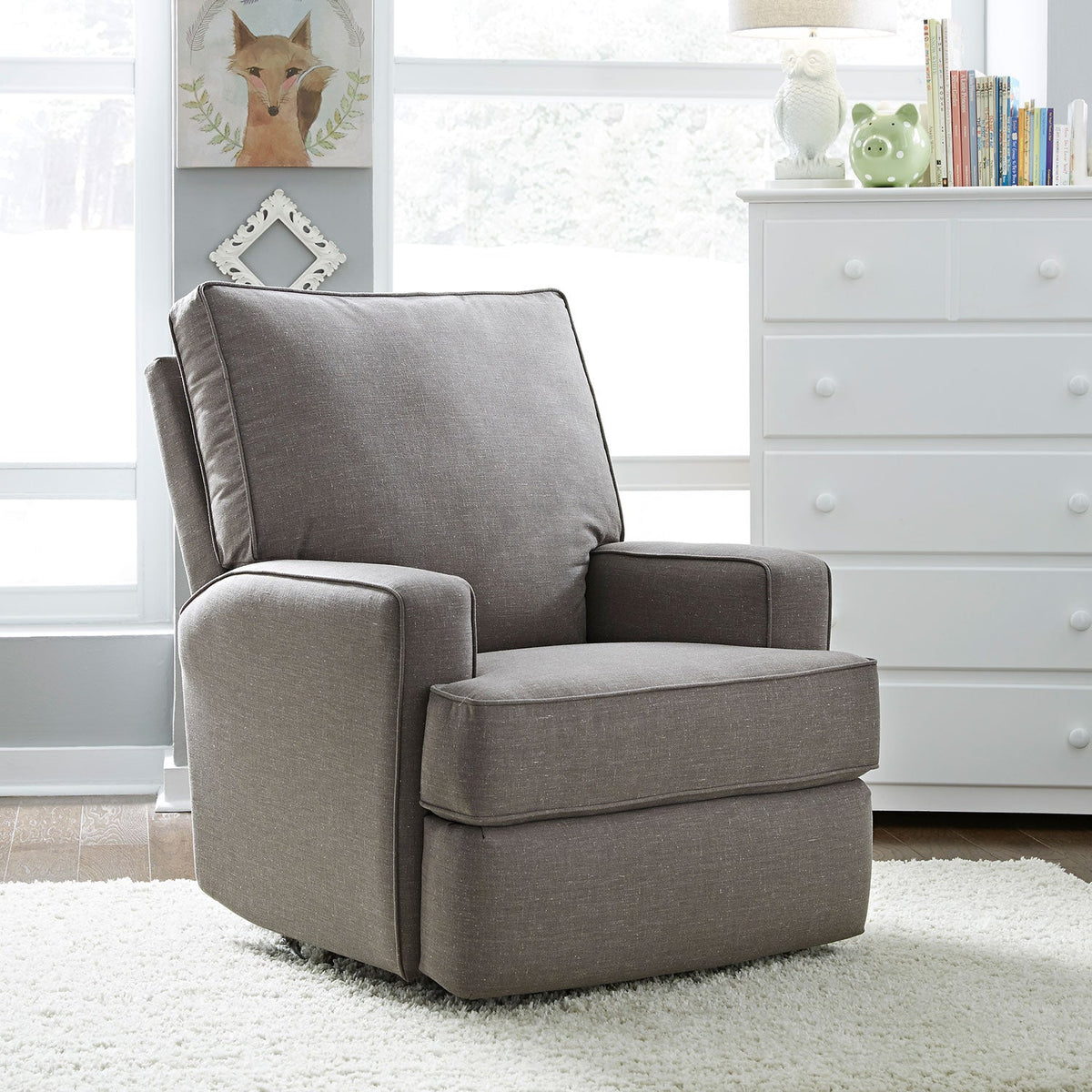 Best Chairs Kersey Swivel Glider