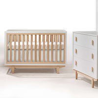 Tulip Tate Collection Classic Crib + 3-Drawer Dresser Set