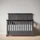 Silva Furniture Jackson Crib | 5-in-1 Convertible | Solid Wood
