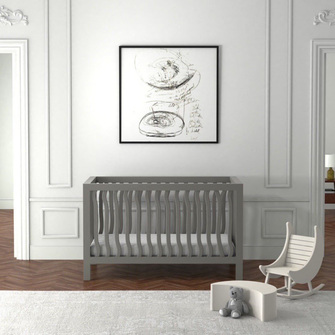 Milk Street Branch Convertible Crib