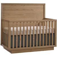Natart Como 5-in-1 Convertible Crib with Horizontal Molding