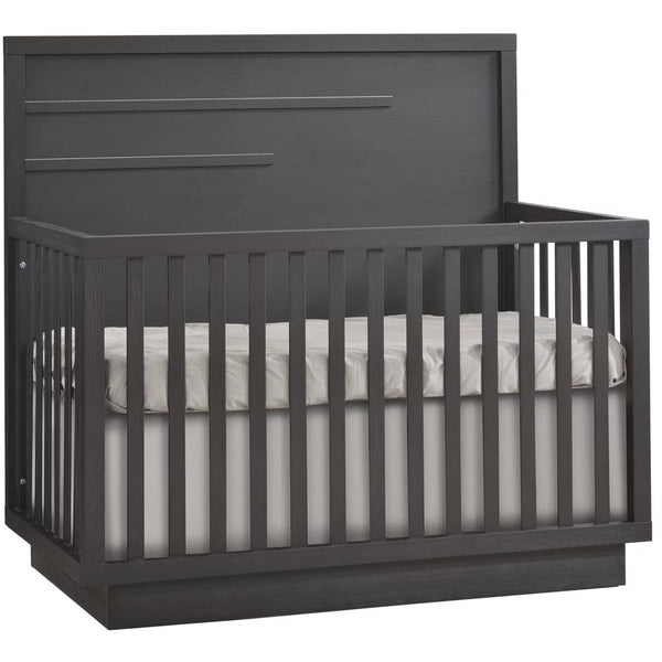 Natart Como 5-in-1 Convertible Crib with Horizontal Molding