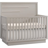 Natart Como 5-in-1 Convertible Crib with Horizontal Molding