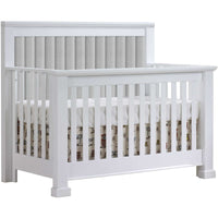 Natart Taylor 5-in-1 Convertible Crib with Upholstered Panel