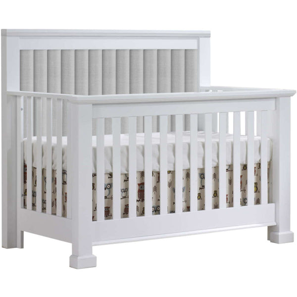 Natart Taylor 5-in-1 Convertible Crib with Upholstered Panel