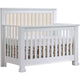 Natart Taylor 5-in-1 Convertible Crib with Upholstered Panel