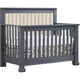 Natart Taylor 5-in-1 Convertible Crib with Upholstered Panel