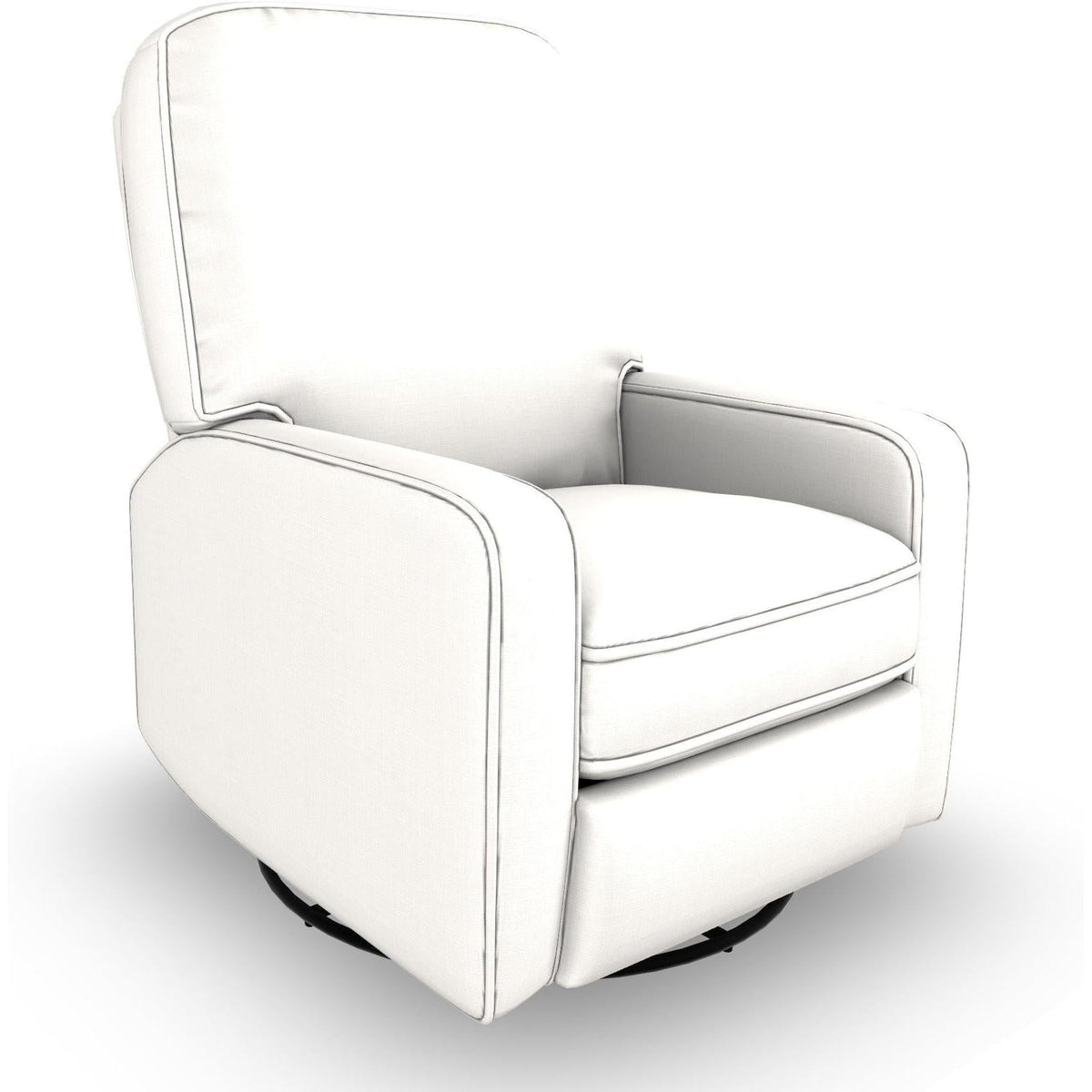 Best Chairs Bilana Swivel Glider Recliner with USB