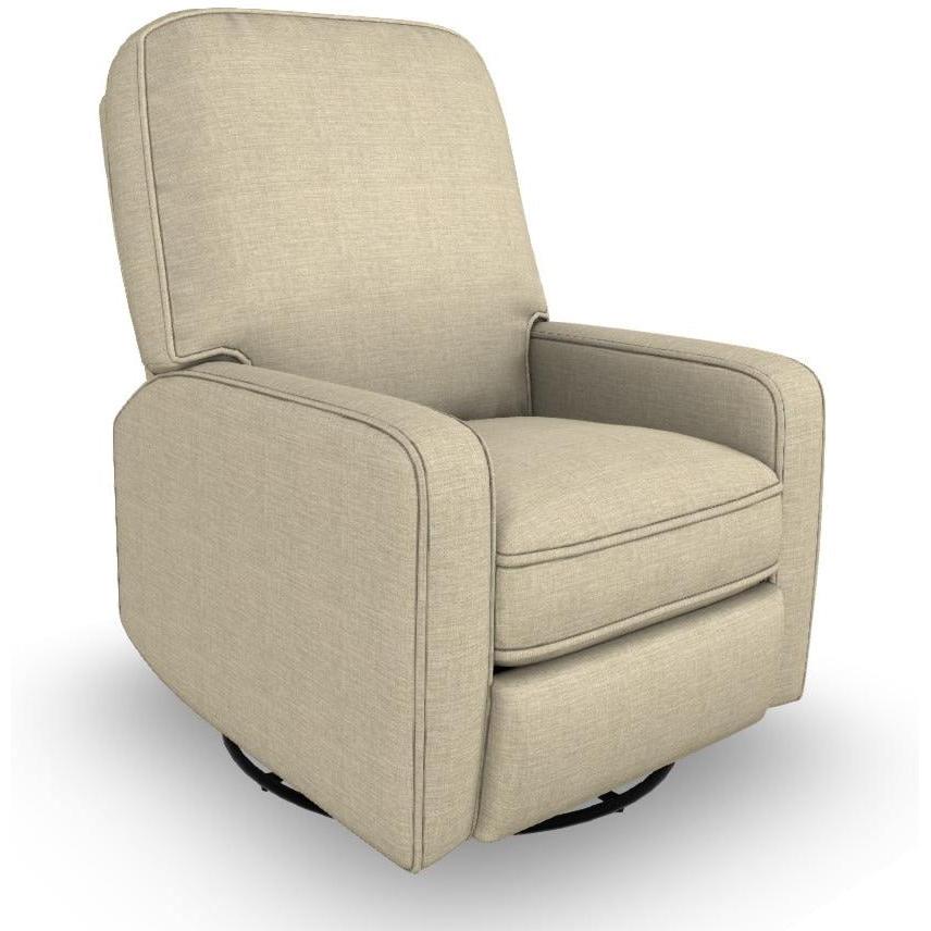 Best Chairs Bilana Swivel Glider Recliner with USB