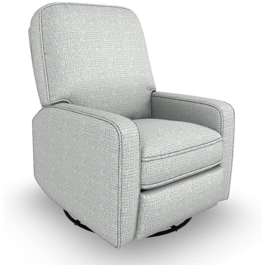 Best Chairs Bilana Swivel Glider Recliner with USB