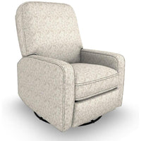 Best Chairs Bilana Swivel Glider Recliner with USB