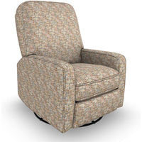 Best Chairs Bilana Swivel Glider Recliner with USB