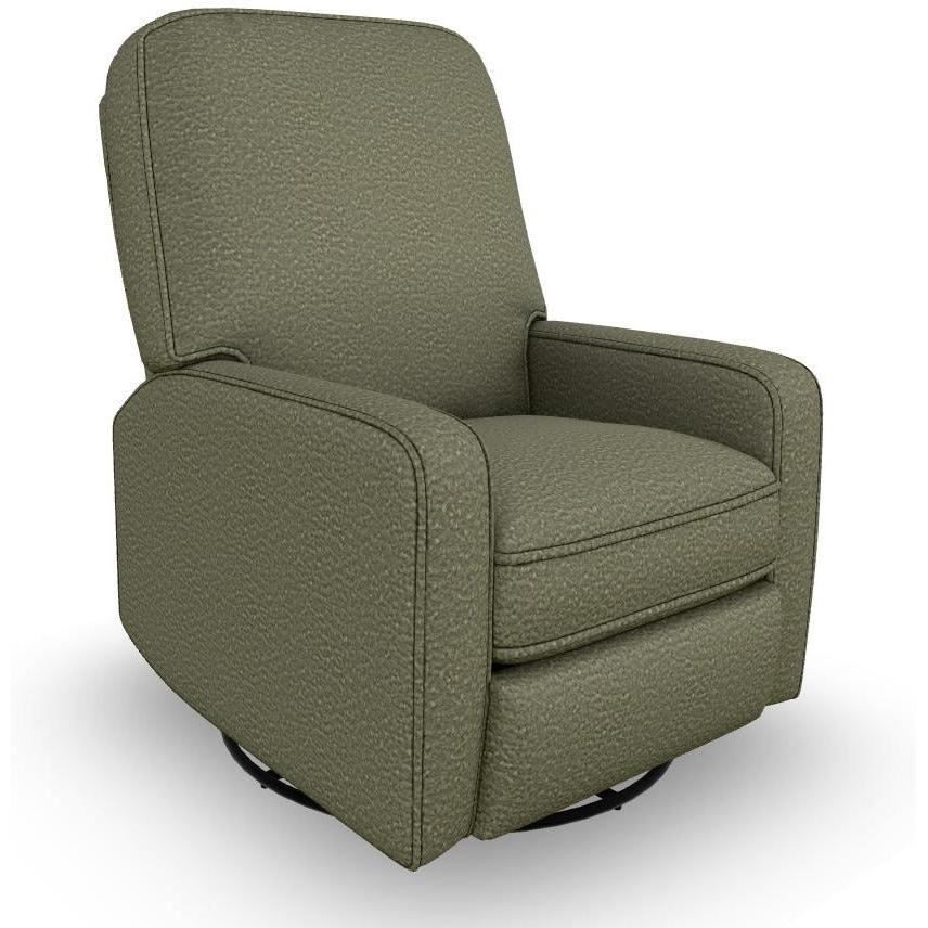 Best Chairs Bilana Swivel Glider Recliner with USB