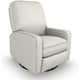 Best Chairs Bilana Swivel Glider Recliner with USB