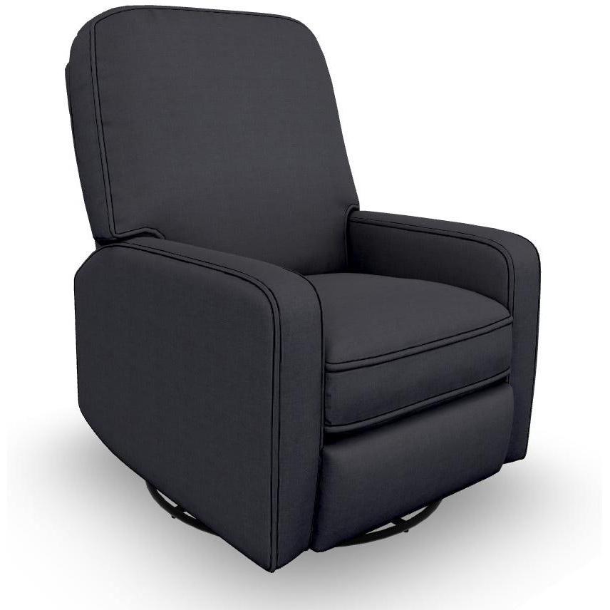 Best Chairs Bilana Swivel Glider Recliner with USB