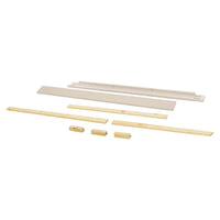 M7689WDF full size bed conversion kit. White Driftwood