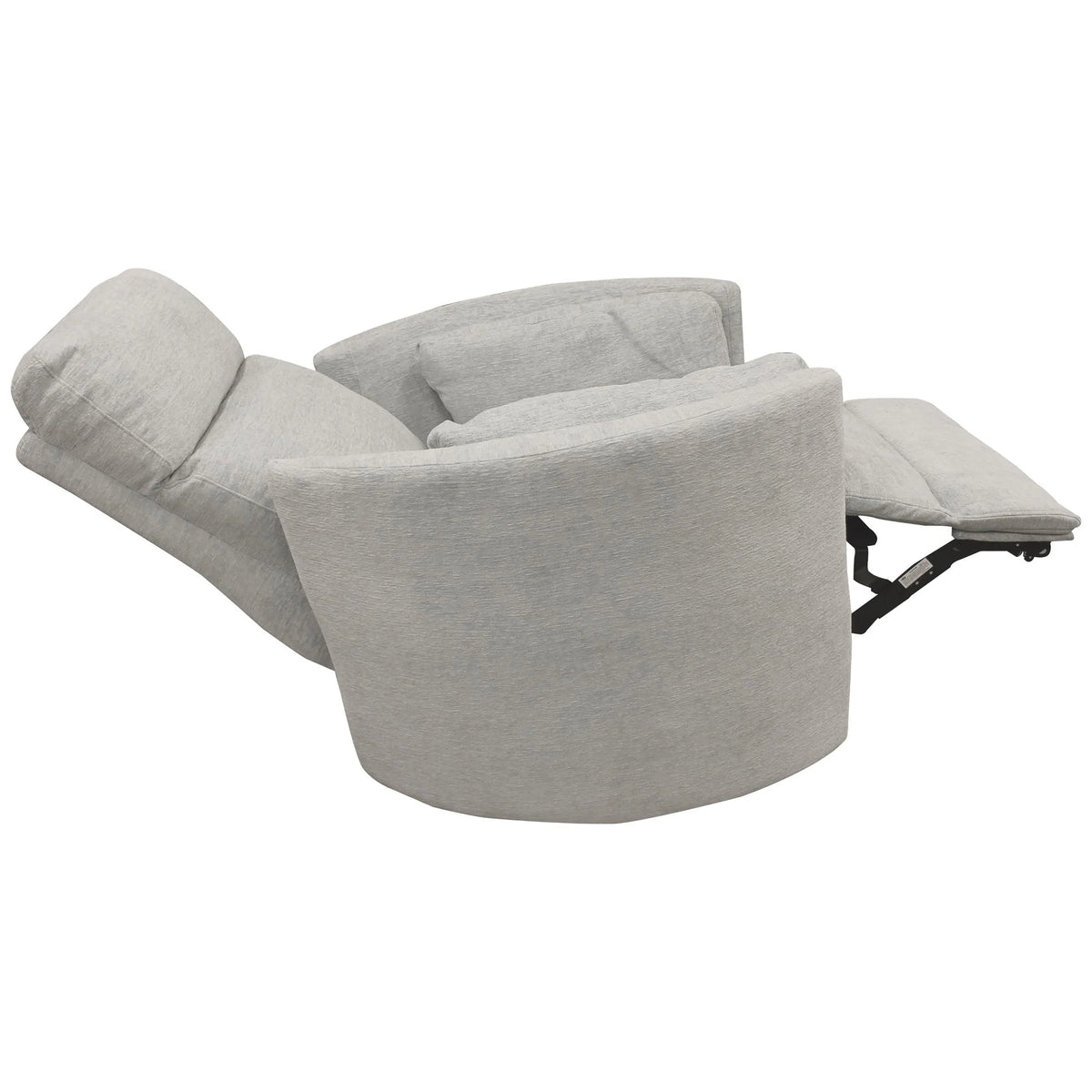Parker House Radius Plus Power Swivel Glider Recliner with Power Tilt Headrest