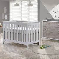 Tulip Metro Convertible Crib + 3-Drawer Dresser XL