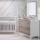 Tulip Metro Convertible Crib + 3-Drawer Dresser XL