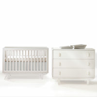 Tulip Tate Collection Classic Crib + 3-Drawer Dresser Set