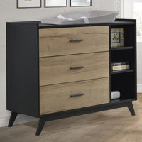 Tulip Sissi Crib-to-Double Bed + Combo Dresser Set