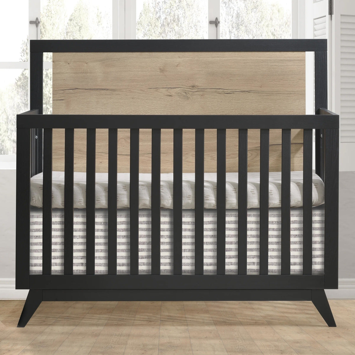 Tulip Sissi Crib-to-Double Bed + Combo Dresser Set