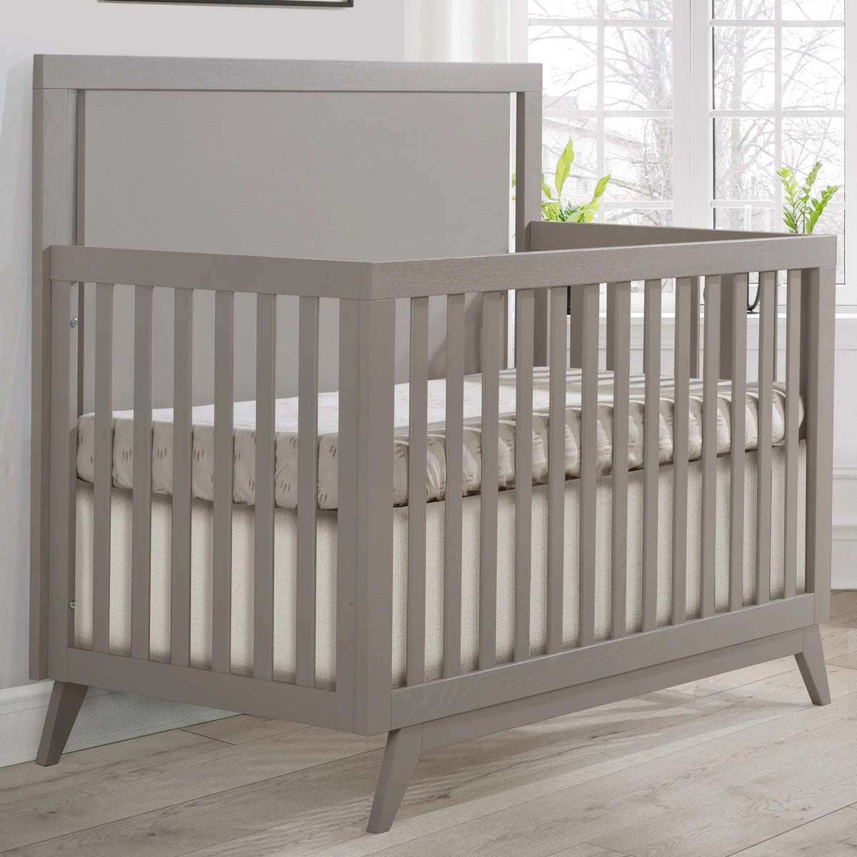 Tulip Sissi Crib-to-Double Bed + Combo Dresser Set