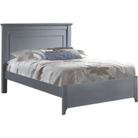 Natart Taylor Double Bed with Low-Profile Footboard & Rails