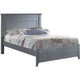 Natart Taylor Double Bed with Low-Profile Footboard & Rails