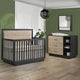 Tulip Tito Crib-to-Double Bed + Combo Dresser Set