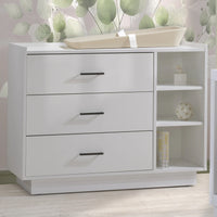 Tulip Tito Crib-to-Double Bed + Combo Dresser Set