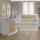 Tulip Tito Crib-to-Double Bed + Combo Dresser Set