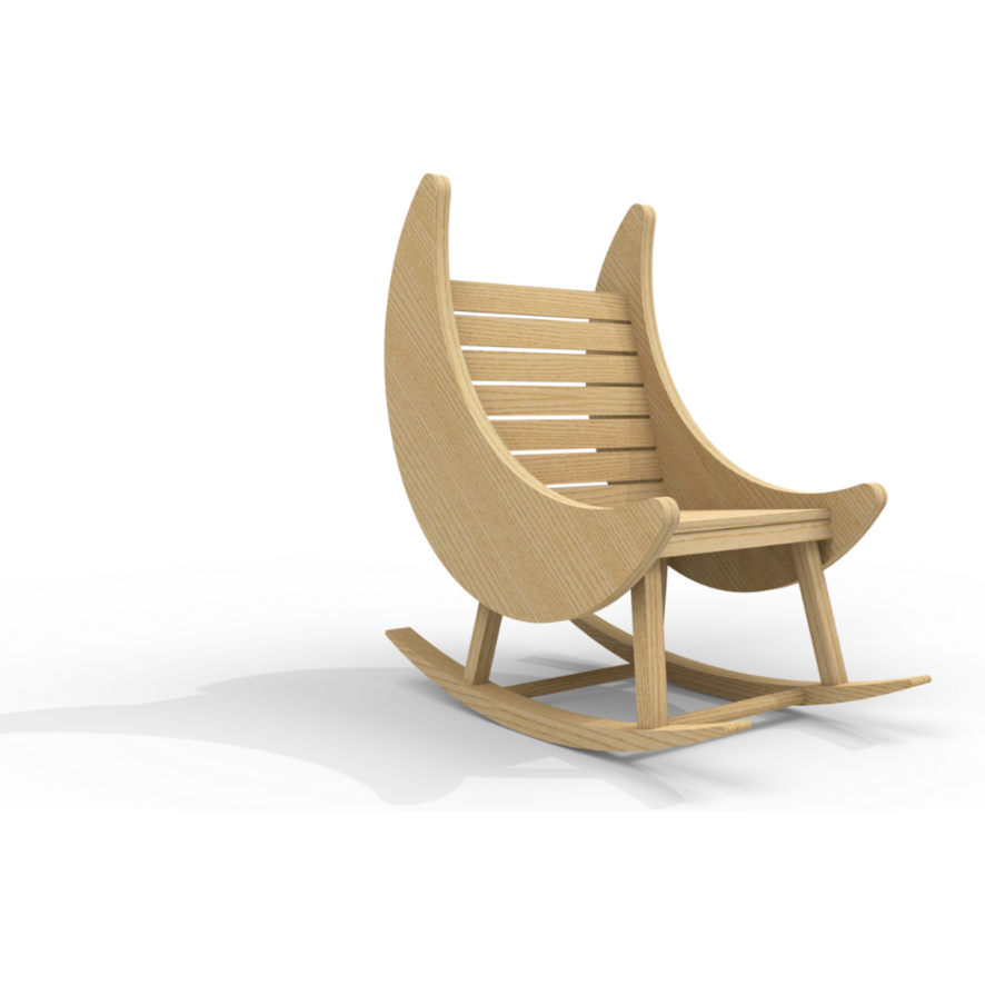 Milk Street Crescent Moon Rocker