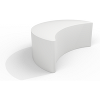 Milk Street Crescent Moon Ottoman/Table