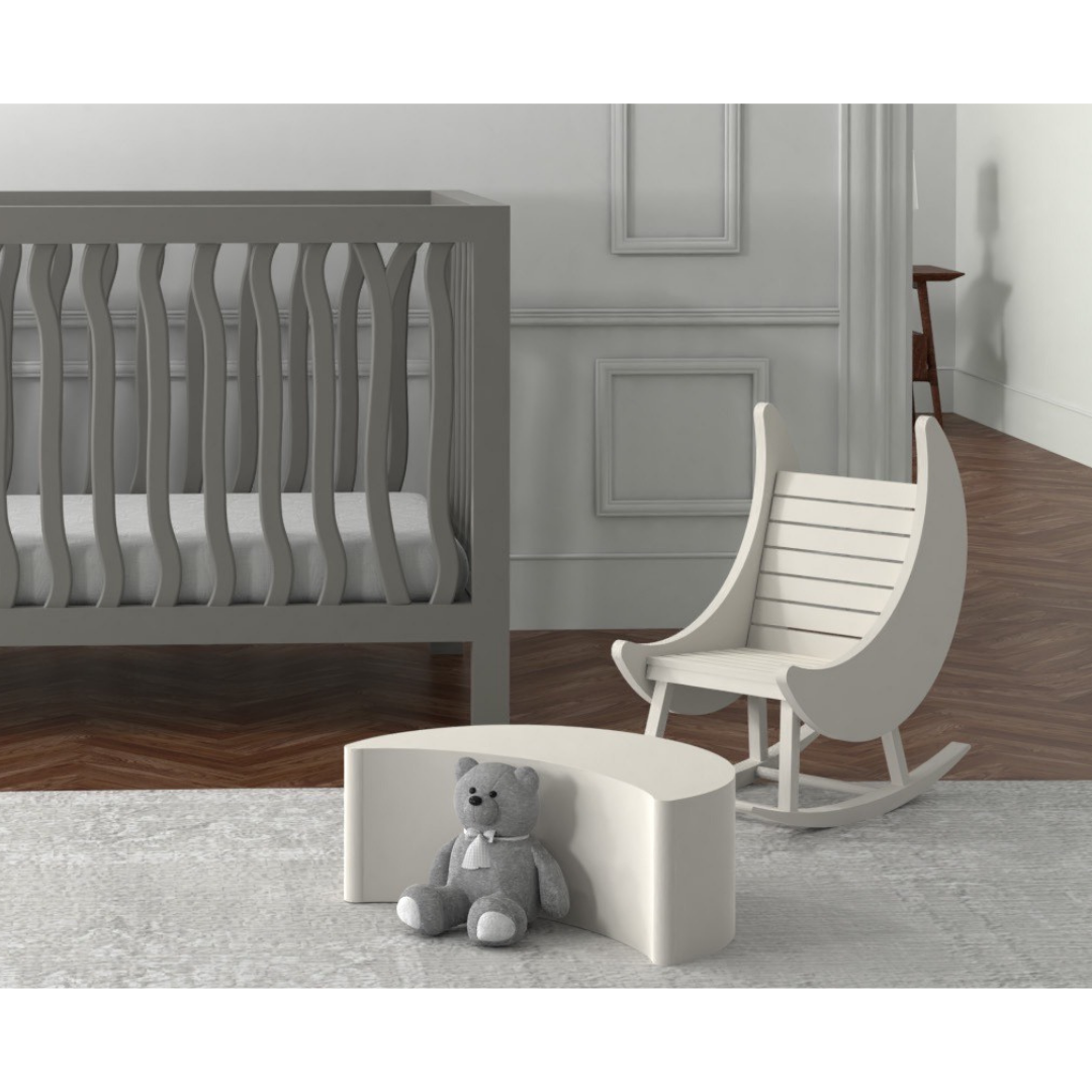 Milk Street Crescent Moon Ottoman/Table