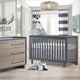 Tulip Urban Convertible Crib + 3-Drawer Dresser XL