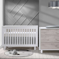Tulip Urban Convertible Crib + 3-Drawer Dresser XL