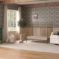 M15301VG,Namesake,Winston 4-in-1 Convertible Crib in Vintage Gold