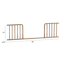 M21499VG,Namesake,Camellia-Noelle Toddler Bed Conversion Kit in Vintage Gold