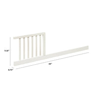 M3499RW,The MDB Family,Toddler Bed Conversion Kit for Louis in Warm White