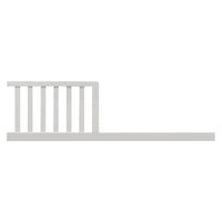 M3499DG,The MDB Family,Toddler Bed Conversion Kit for Louis in Cloud Grey