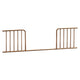M21499VG,Namesake,Camellia-Noelle Toddler Bed Conversion Kit in Vintage Gold