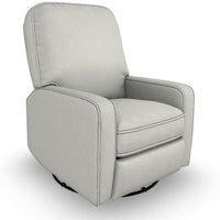 Best Chairs Bilana Swivel Glider Recliner with USB