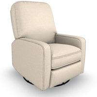 Best Chairs Bilana Swivel Glider Recliner with USB